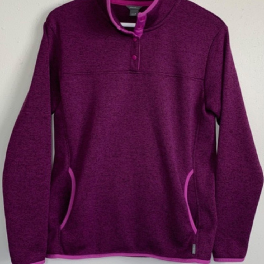 Womens Eddie Bauer Sweatshirt/Jacket Size Small